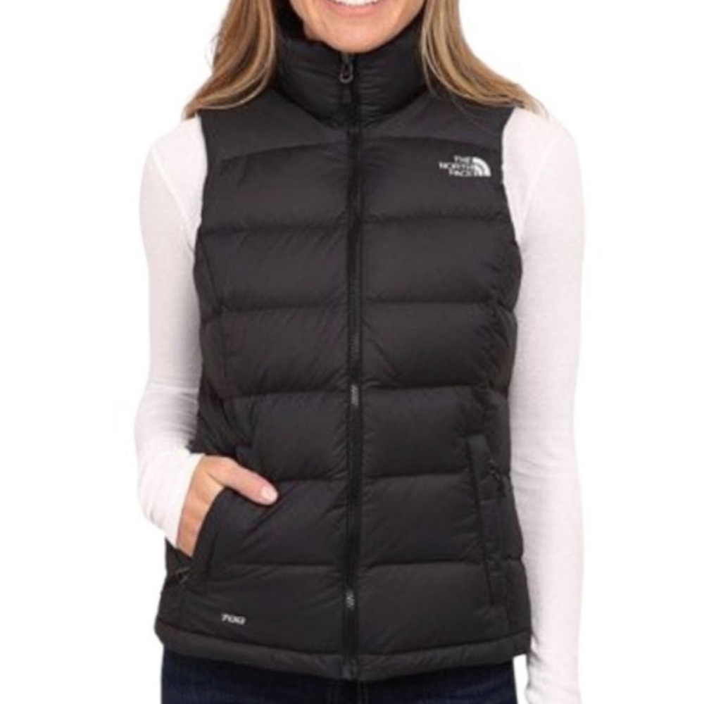 Black north face vest